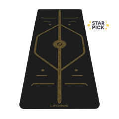 Liforme Black & Gold Yoga Mat