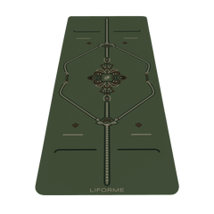 Liforme Deep Forest Mindful Garden Yoga Mat