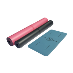 Liforme Classic Yoga Mat, Travel & Pad Bundle