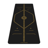 Liforme Black & Gold Yoga Mat