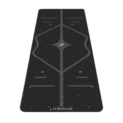 Liforme Magic Galaxy Yoga Mat - Silver