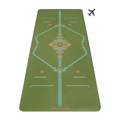 Liforme Mindful Garden Travel Yoga Mat