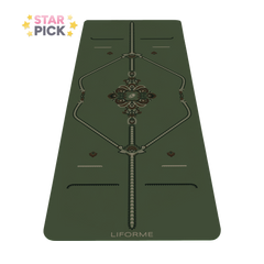 Liforme Deep Forest Mindful Garden Yoga Mat