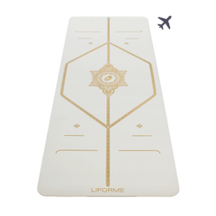 Liforme White Magic Travel Yoga Mat