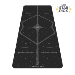 Liforme Magic Galaxy Yoga Mat - Silver