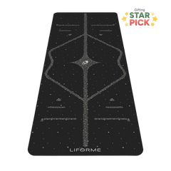 Liforme Magic Galaxy Yoga Mat - Gold & Silver