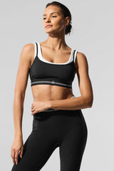 Airbrush Better Together Bra - Black/White