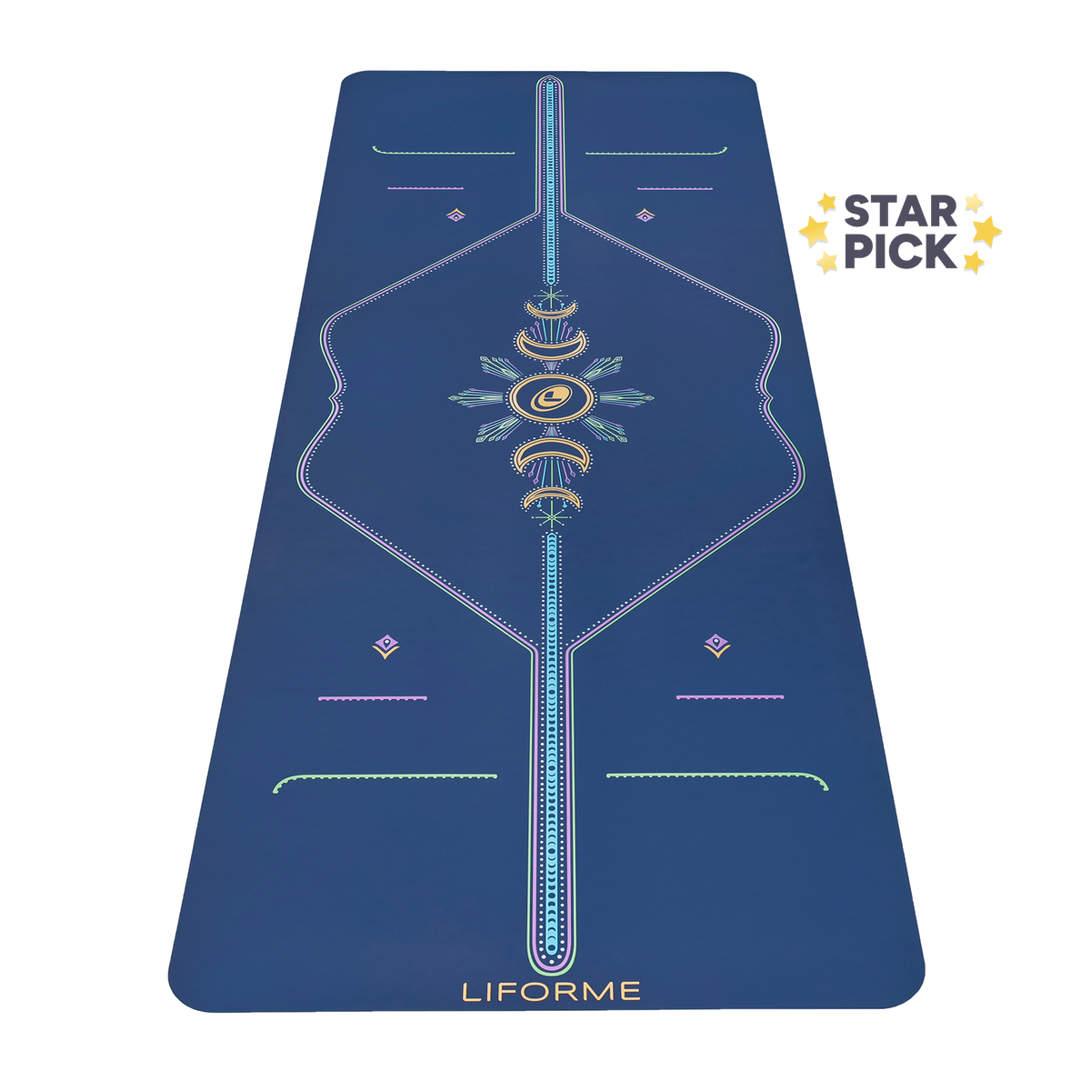 Liforme Cosmic Moon Yoga Mat