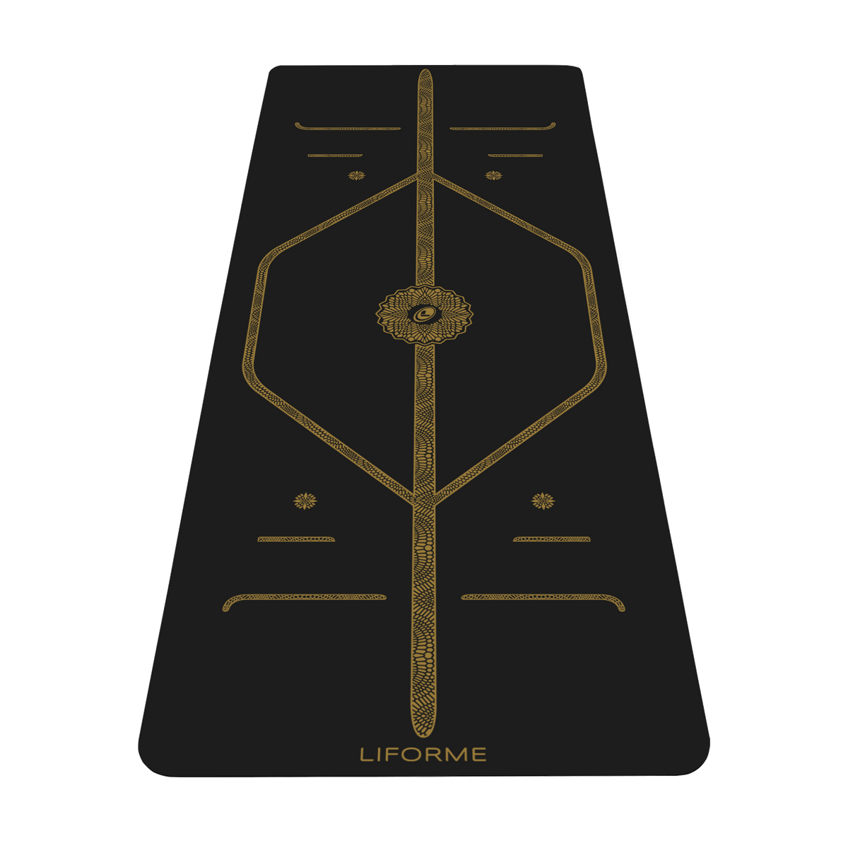 Liforme Black & Gold Yoga Mat