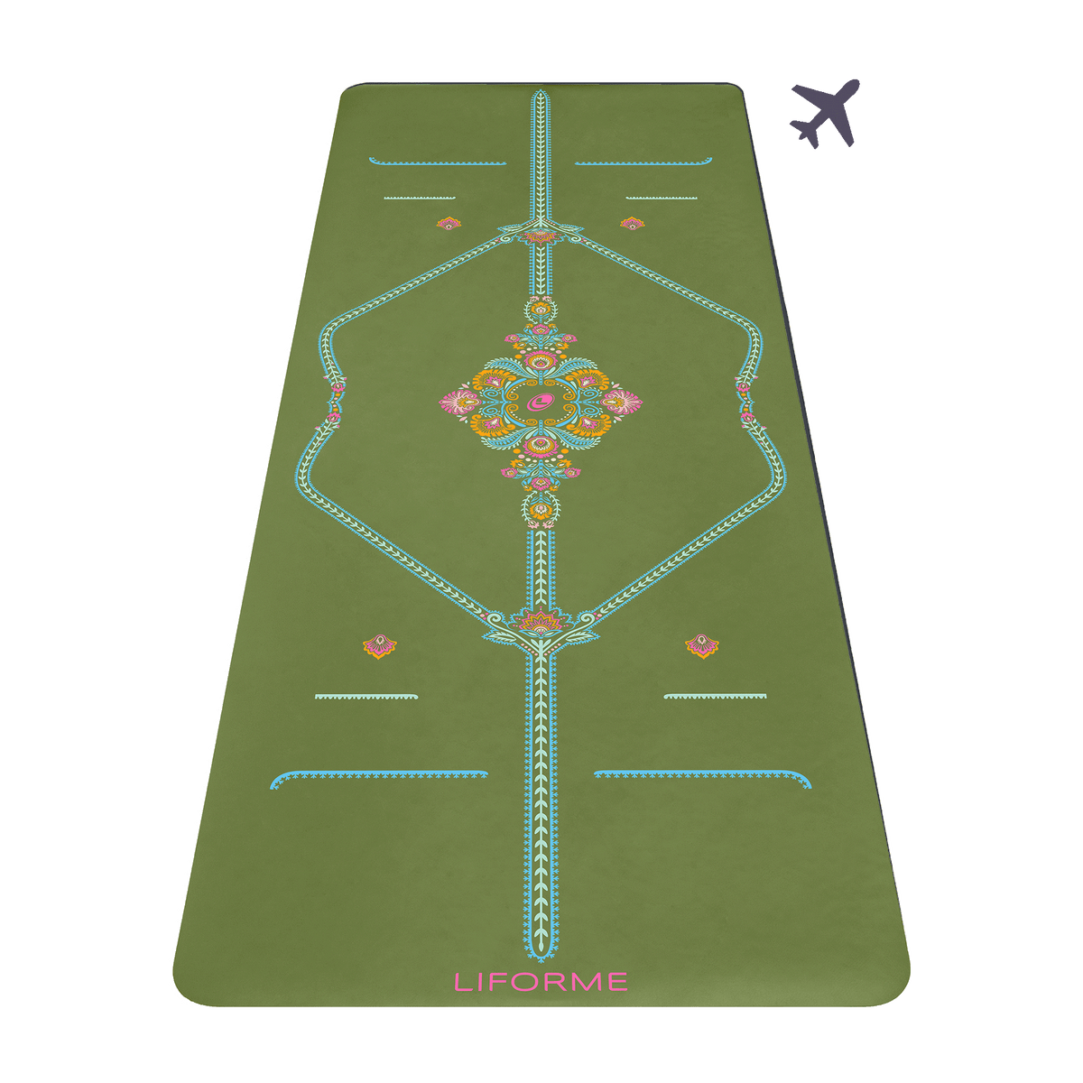 Liforme Mindful Garden Travel Yoga Mat