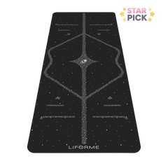 Liforme Magic Galaxy Yoga Mat - Gold & Silver