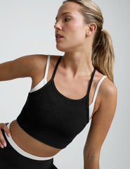 Spacedye™ Layered Long Line Bra