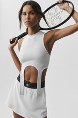 Wellness Rib Flaunt Tank - White
