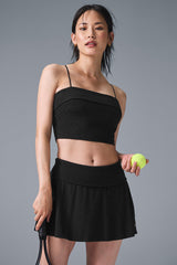 Doubles Only Bra Tank - Black