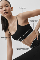 Alo Softsculpt Amp It Up Bra - Black