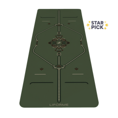Liforme Deep Forest Mindful Garden Yoga Mat